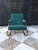1970s In the Style of Guido Faleschini Chrome and Brass Milo Baughman Rocking Chair For Sale - Image 4 of 12