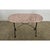 Metal French 19th Century Bistro Table with Oblong Marble Top For Sale - Image 7 of 14