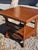 George Hunzinger Antique Victorian 1880s Hunzinger Loly Pop Side Table Quater Sawn Oak For Sale - Image 4 of 11
