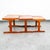 Mid Century Danish Modern Nesting Tables Solid Teak Set 3 Denmark Sled MCM Wood For Sale In Sacramento - Image 6 of 12