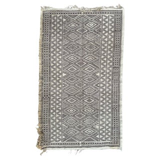 Mid-Century Moroccan Kilim, 1950s For Sale