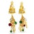 Ritzy Couture DeLuxe Christmas Tree Earrings Holiday Charm 22k Gold Plated, A Pair For Sale - Image 10 of 10