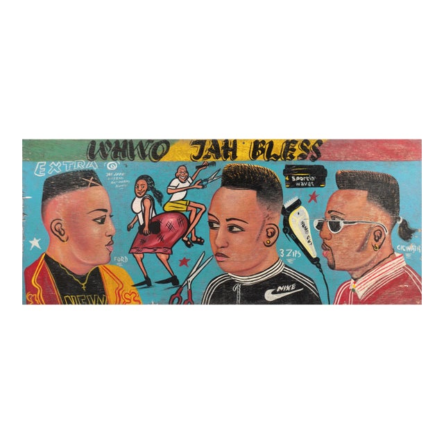 'Barbershop Designs' by Joe Addai, Kumasi, Accra, Ghana, Jah Bless, African Hair Styles, Folk For Sale