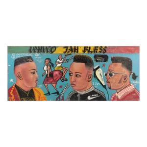 'Barbershop Designs' by Joe Addai, Kumasi, Accra, Ghana, Jah Bless, African Hair Styles, Folk