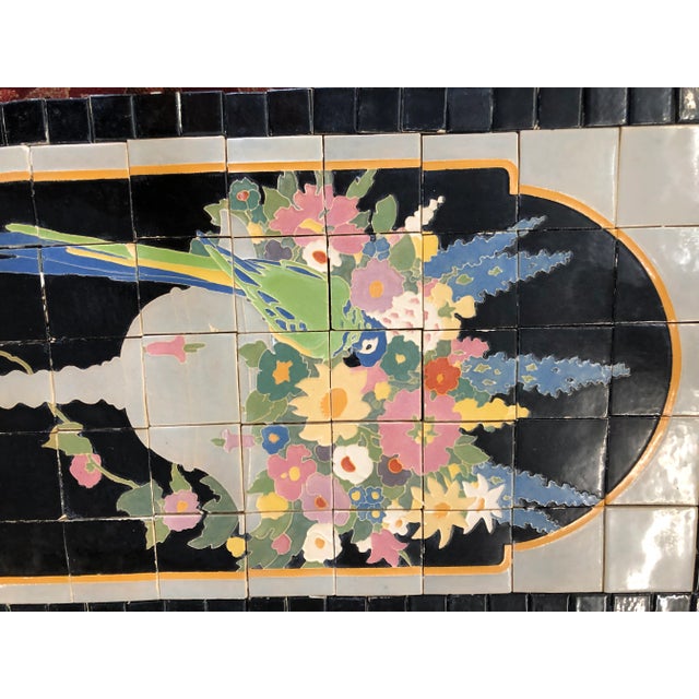 1920s Antique Claycraft Tile Company Mural For Sale - Image 11 of 13