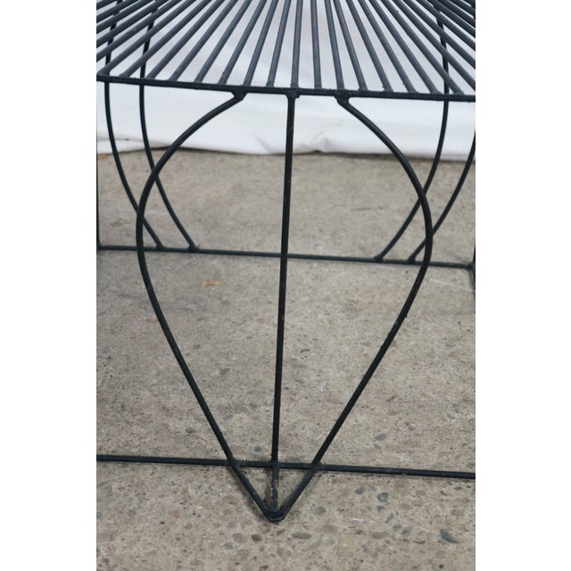 2 John Risley 1960s Welded Steel Mr. & Mrs. Figural Peoples Chairs MCM 51" For Sale - Image 16 of 18