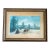 19th Century American Pastel Moonlit Nocturne Pastural Landscape With Haystacks For Sale