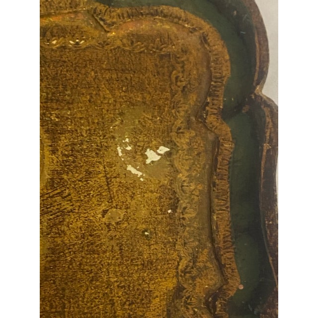 Mid 20th Century Vintage Florentine Tray For Sale - Image 5 of 12