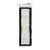 Moroccan White and Black Runner Rug - 6.3 X 1.7 Ft For Sale