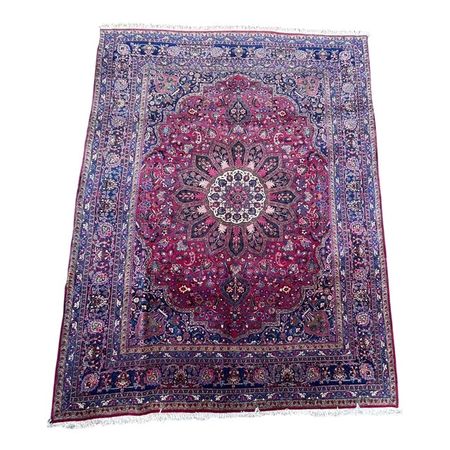 Vintage Keschan Oriental Rug, 1960s For Sale