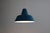 Louis Poulsen Enamel Workshop Pendant Lamp Exterior enamel in rare petrol blue Interior enamel white Made in Denmark It...