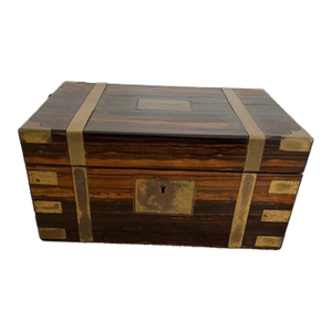 Rare 19th Century Coromandel Writing Slope