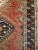 Vintage Persian Shiraz Tribal Area Rug, Handwoven Geometric Pattern, Rust Red & Navy, 5’ X 10' For Sale - Image 12 of 12