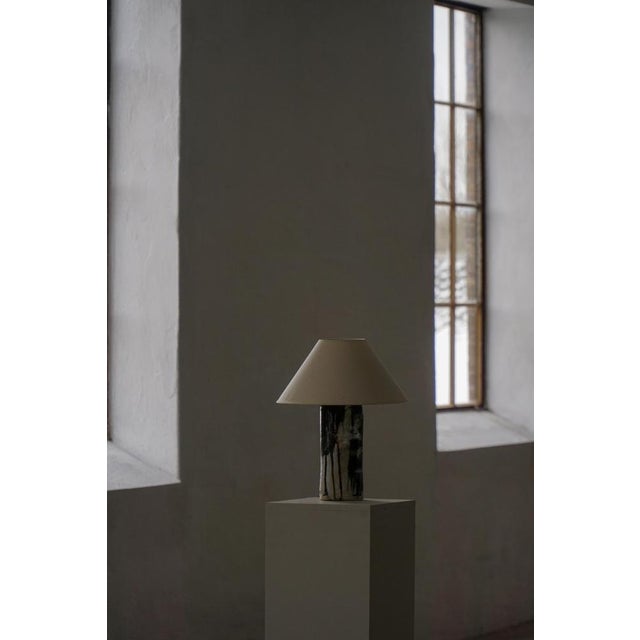 Mid-Century Danish Studio Ceramic Table Lamp from Jeppe Hagedorn-Olsen, 1960s For Sale - Image 12 of 18