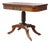 Federal Sheraton Flame Mahogany Card Table 19thC For Sale