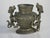 Early 20th Century Tibetan With Dragons Jar / Pot Repousse Tined, Brass: Southeast Asia For Sale - Image 9 of 13