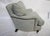 Wood Upholstered Armchair in the Lola Sky Blue by Cisco Home For Sale - Image 7 of 12