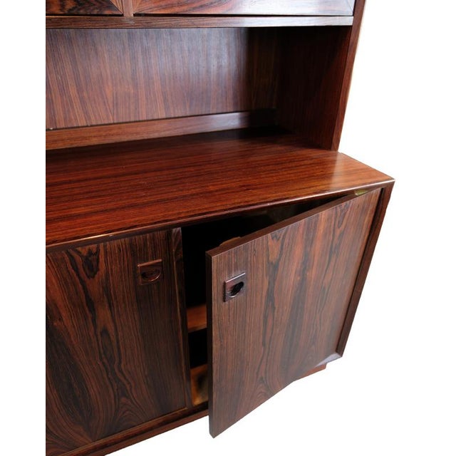 Display Cabinet in Rosewood by Erik Brouer for Brouer Furniture, 1960s For Sale - Image 10 of 11