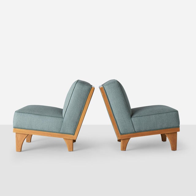 Description Pair of Lounge Chairs Attributed to Michael Van Beuren for Domus Mexico, c.1950’s A fully restored pair of...