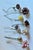 Antique Early 20th Century French Tromp l'Oeil Bouquet of Faux Porcelain Flowers For Sale - Image 10 of 14