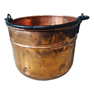 Art Deco Copper Container, 1940s For Sale