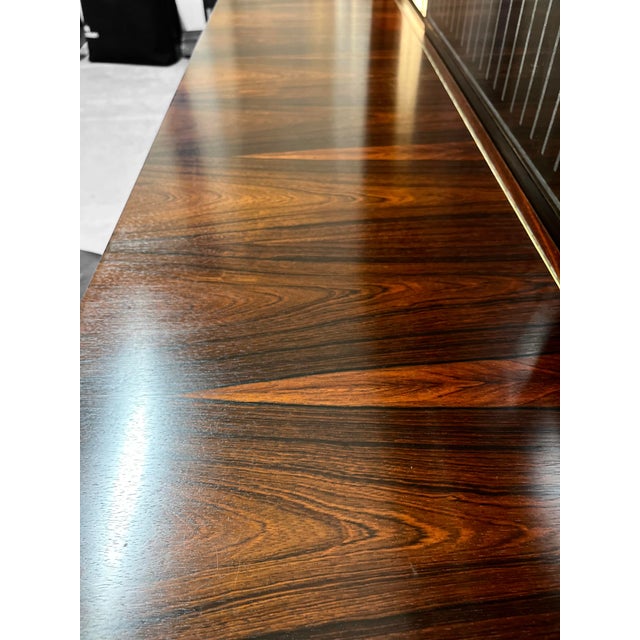 Mid-Century Modern Modular Rosewood Wall Unit by Erling Torvits, 1960s, Set of 3 For Sale - Image 3 of 13