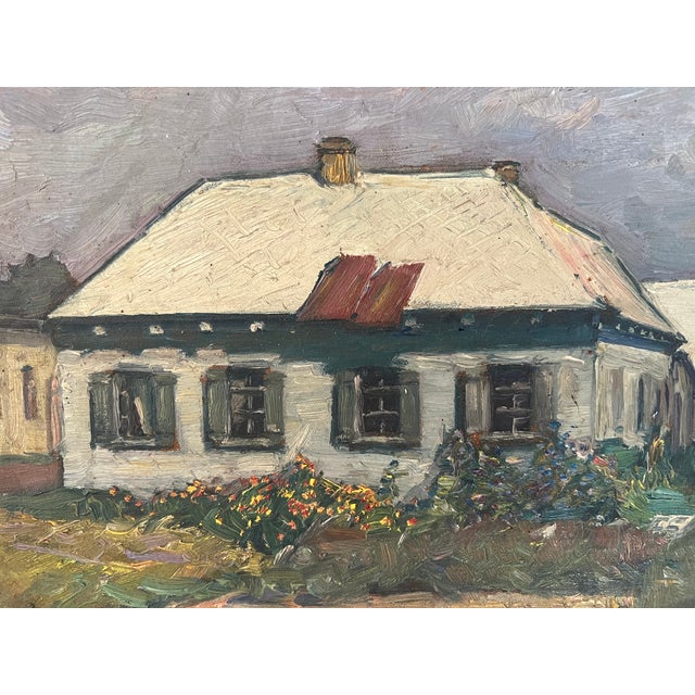 Max Gretschel Signed Oil Painting of Ukranian Landscape, C. 1918 For Sale - Image 10 of 12