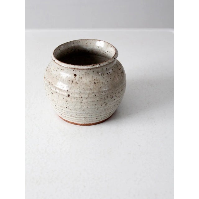Ceramic Vintage Studio Pottery Cachepot For Sale - Image 7 of 10