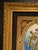 Traditional Antique 19th Century Spanish Silk & Gold Bullion Embroidery Memorial Silkwork Art For Sale - Image 3 of 5