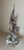 Daum Large Vintage Handmade Blown Daum Crystal Glass Angel Fish Sculpture Statue 14in For Sale - Image 4 of 12