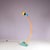 Created in the 1980s by Ettore Sottsass, the Tree Tops floor lamp is an exuberant expression of the Postmodern design...