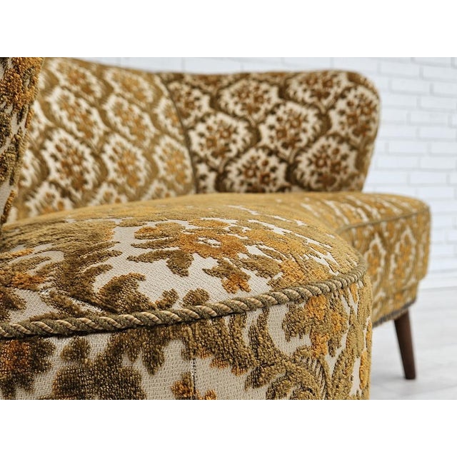 Vintage Danish Two-Seater Banana Sofa, 1960s For Sale - Image 11 of 18