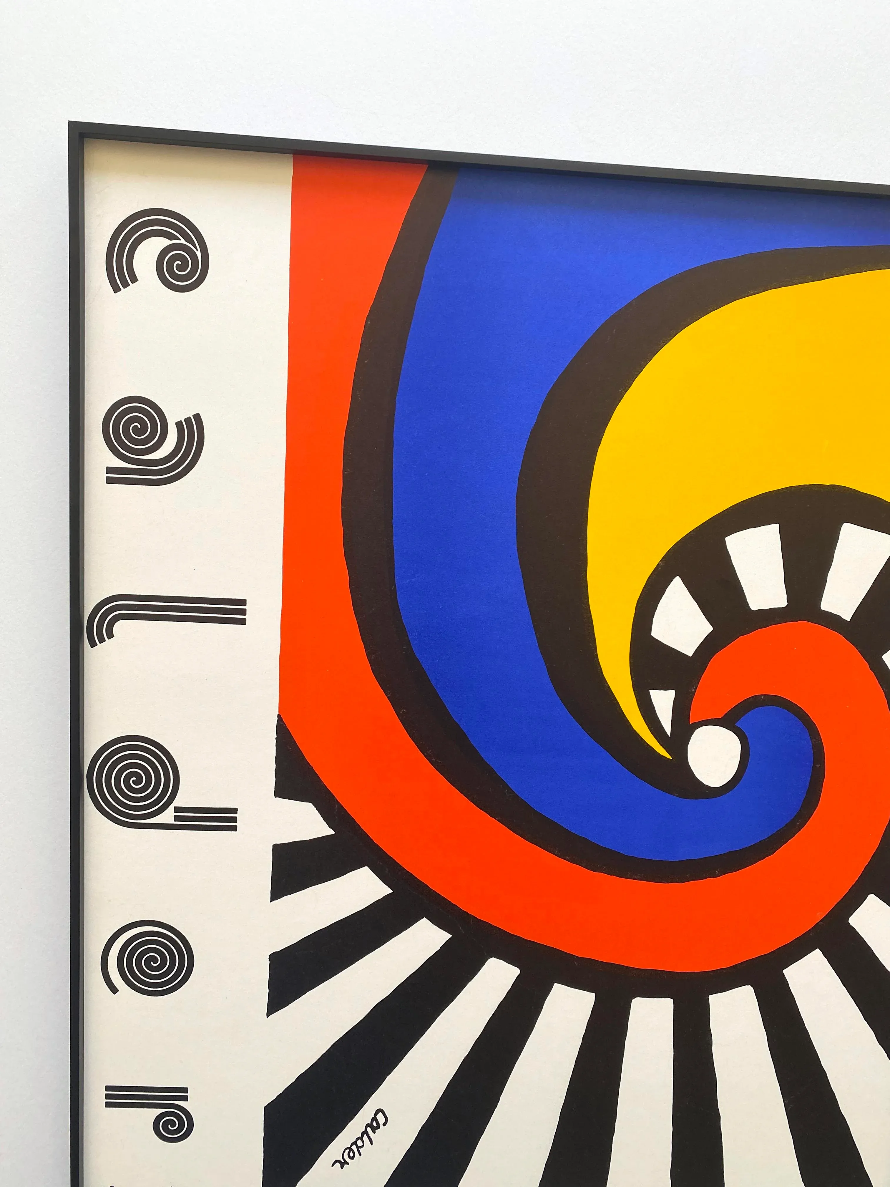 Alexander Calder Vintage 1970 Mid Century Modern 