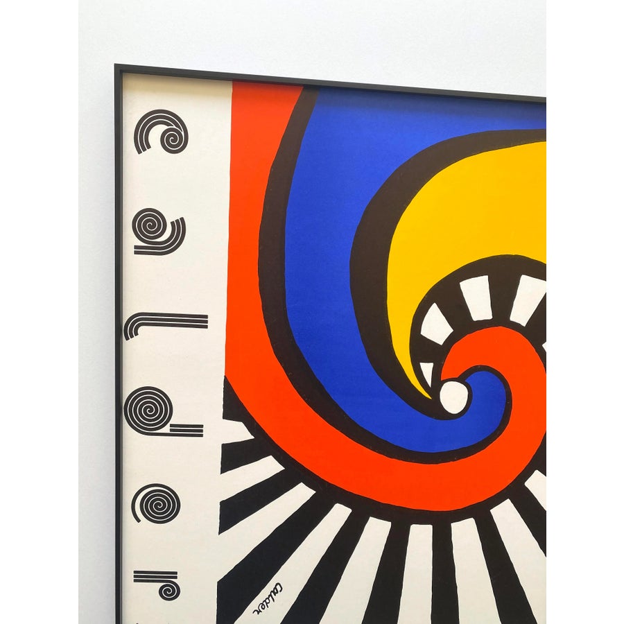 Alexander Calder Vintage 1970 Mid Century Modern 