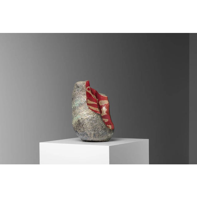 Ceramic Vintage Italian Ceramic Sculpture by Giacomo Onestini, 1970 For Sale - Image 7 of 13