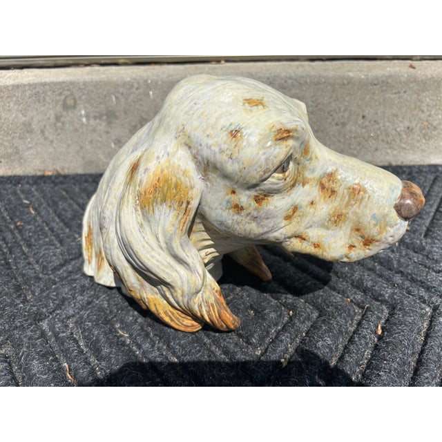 English Setter in Glazed Porcelain, Signed LLadro For Sale - Image 9 of 12