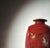 Vintage Red Glazed Vase by David Frith, 1980s For Sale - Image 4 of 11