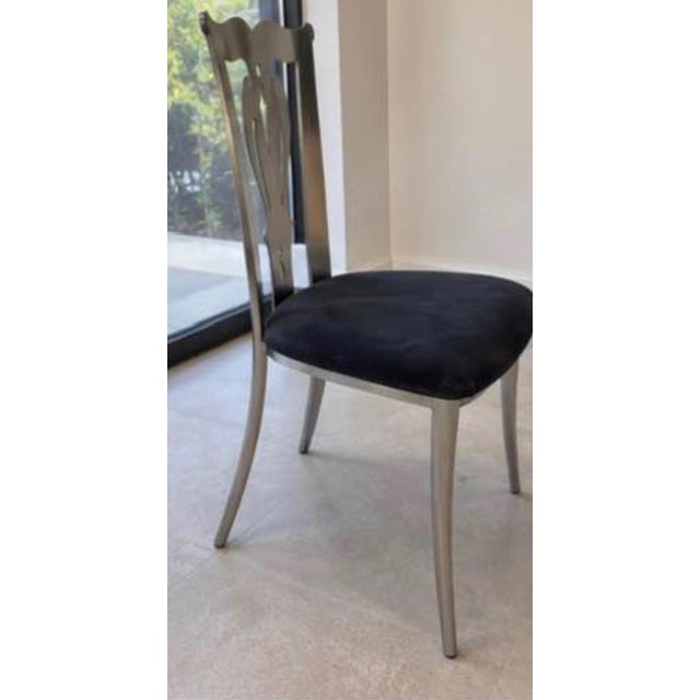 Vintage Design Institute of America (Dia) Chrome Dining Chairs – Set of 6 For Sale In Detroit - Image 6 of 7