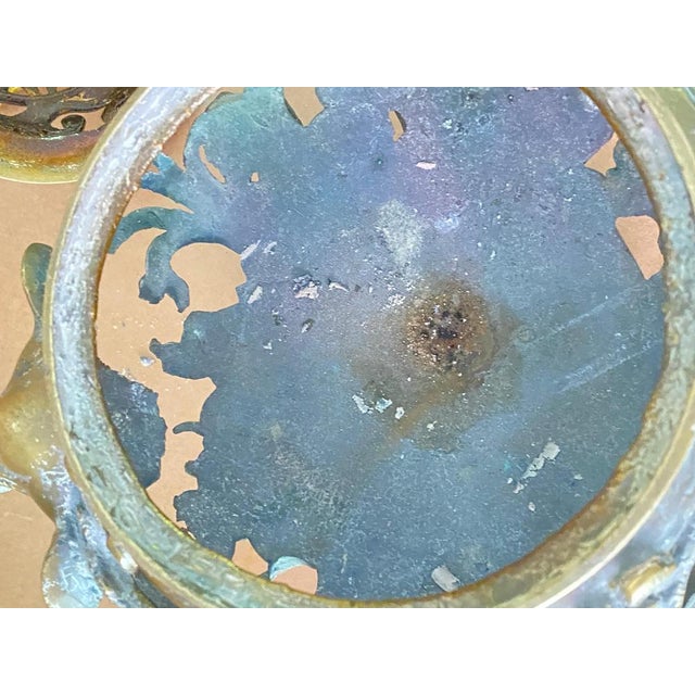 20th Century Chinese Incense Burner in Bronze For Sale - Image 6 of 10