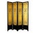 Antique Art Nouveau Screen in Ebonized Wood For Sale - Image 12 of 12