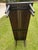 Ebony Midcentury Expandable Slatted Wood Bench Attributed to John Keal for Brown Saltman For Sale - Image 8 of 10