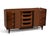 Mid-Century Modern Broyhill Premier Walnut Mid Century Dresser Twelve Drawers Central Doors Credenza For Sale - Image 3 of 17