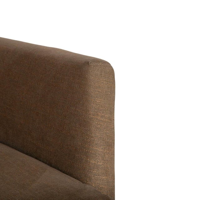 Gray Mr 495 Grey Taupe Fabric Armchair with Manual Function and Ottoman by Musterring, Set of 2 For Sale - Image 8 of 18