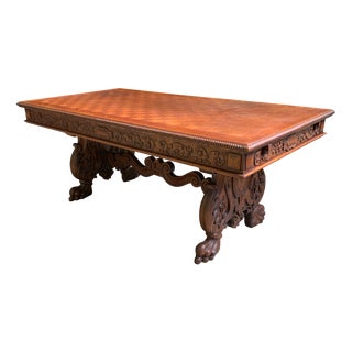 Vintage Table in Oak, 1920s For Sale