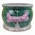 Chinoiserie Hand-Painted Bok Choy Motif Oval Porcelain Foot Bath Cache Pot - Famille Verte Jingdezhen For Sale - Image 3 of 6