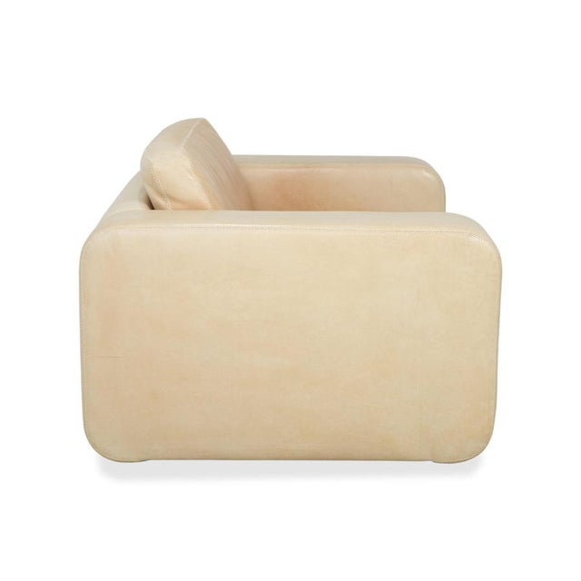 Leather Valentino Armchair in Cream Beige from Machalke For Sale - Image 18 of 18