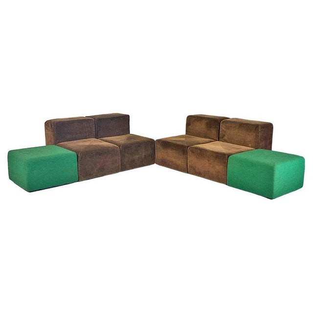 Italian Modular System 61 Sofa by Giancarlo Piretti für Anonima Castelli, 1970 For Sale - Image 15 of 15