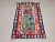 Small Vintage Turkish Black, Red, Blue, and Green Wool Tribal Kilim Rug, 1950s For Sale - Image 3 of 11
