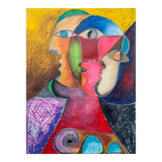 "Deste" Original Abstract Painting by Louie DeVito For Sale