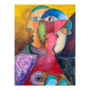 "Deste" Original Abstract Painting by Louie DeVito